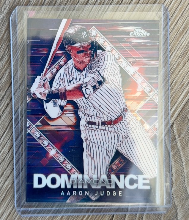 2023 Topps Chrome Update #DD-1 Aaron Judge Diamond Dominance — front