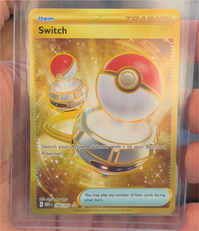 2023 Pokémon Scarlet & Violet 151 #206/165 Switch — front
