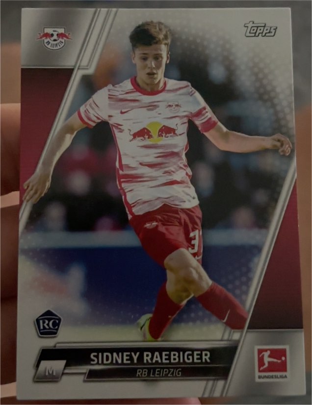 2021-22 Topps Bundesliga #111 Sidney Raebiger — front