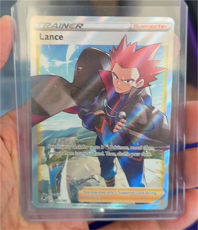 2022 Pokémon TCG #192 Lance — front