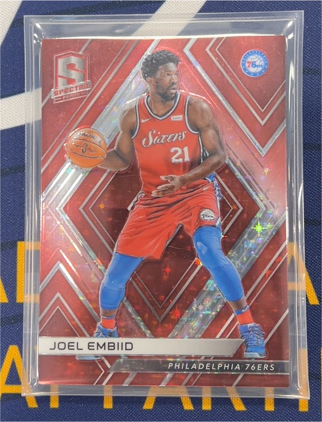 2017 Panini Spectra #4 Joel Embiid — front
