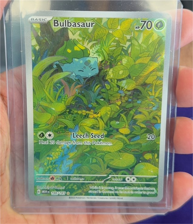 2023 Pokémon Scarlet & Violet 151 #166 Bulbasaur — front