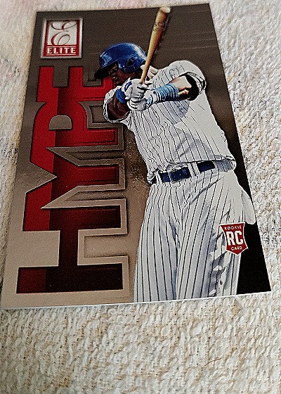 2015 Panini Elite Hype #9 Javier Baez — front