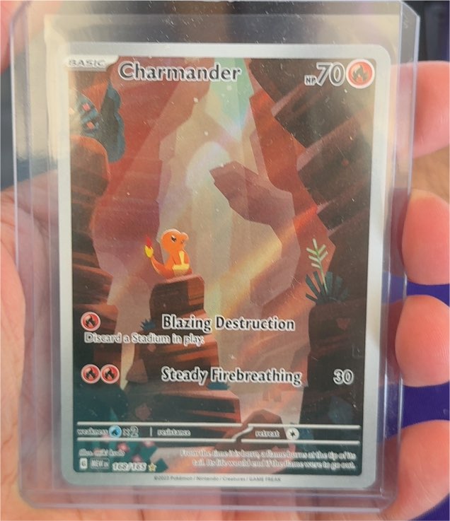 2023 Pokémon Scarlet & Violet 151 #168/165 Charmander — front