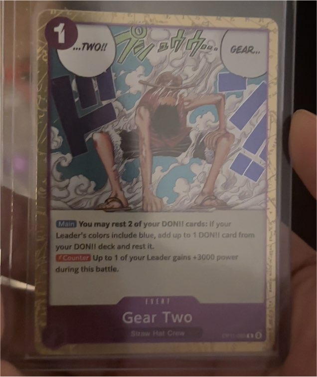 One Piece OP11-080 Gear Two — front