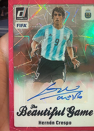 2023 Donruss The Beautiful Game Hernán Crespo — front
