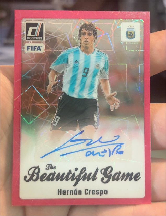 2023 Donruss The Beautiful Game #BG-HC Hernán Crespo — front