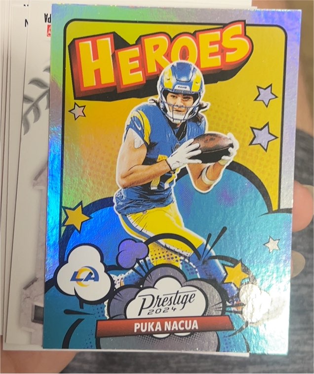 2024 Panini Prestige Heroes #6 Puka Nacua — front