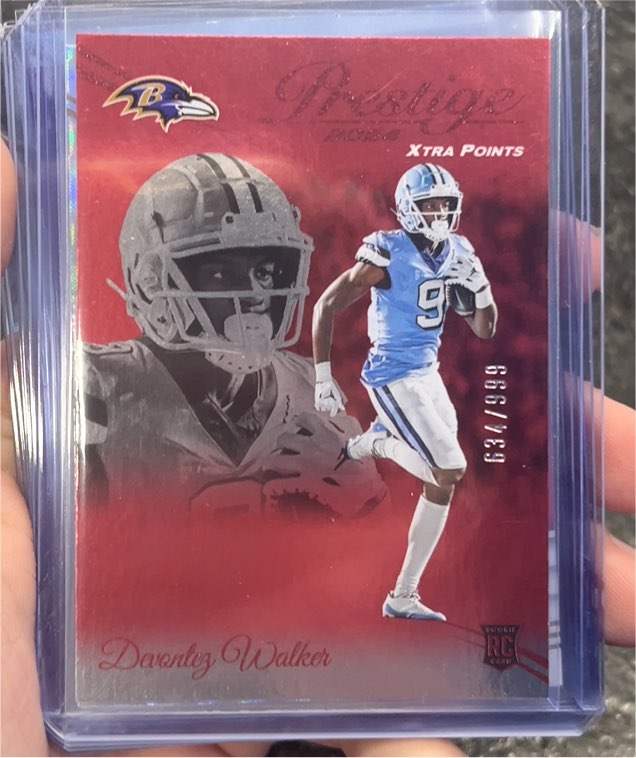 2024 Panini Prestige Xtra Points #634 Devontez Walker — front