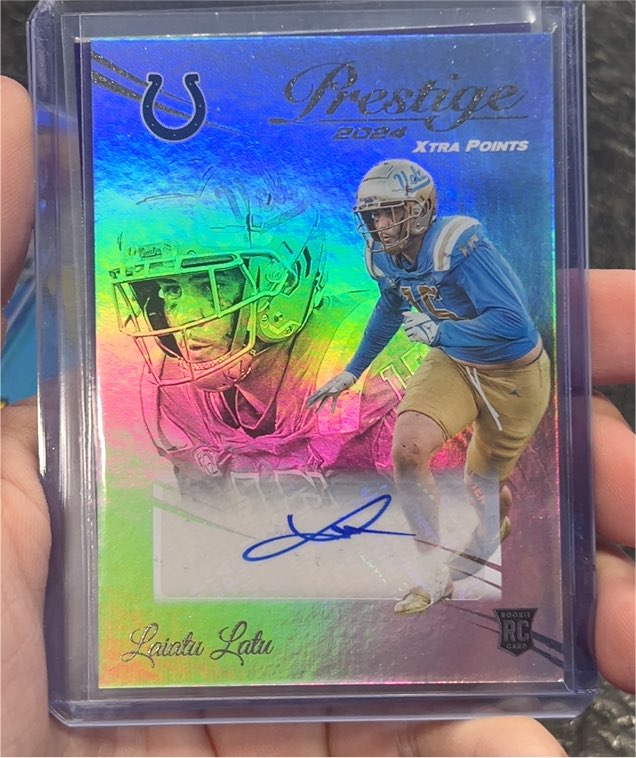 2024 Panini Prestige Xtra Points Laiatu Latu — front