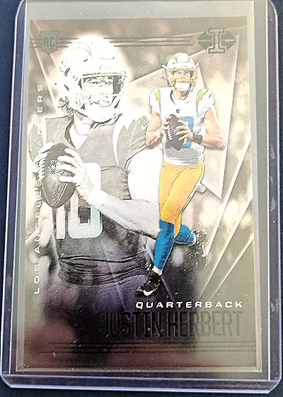 2020 Panini Illusions #7 Justin Herbert — front
