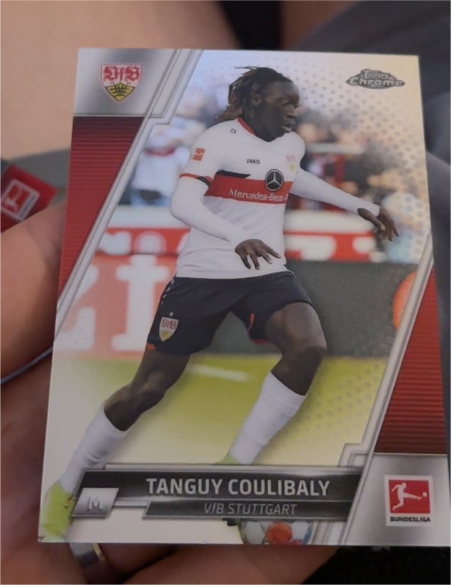 2021-22 Topps Chrome Bundesliga #94 Tanguy Coulibaly — front