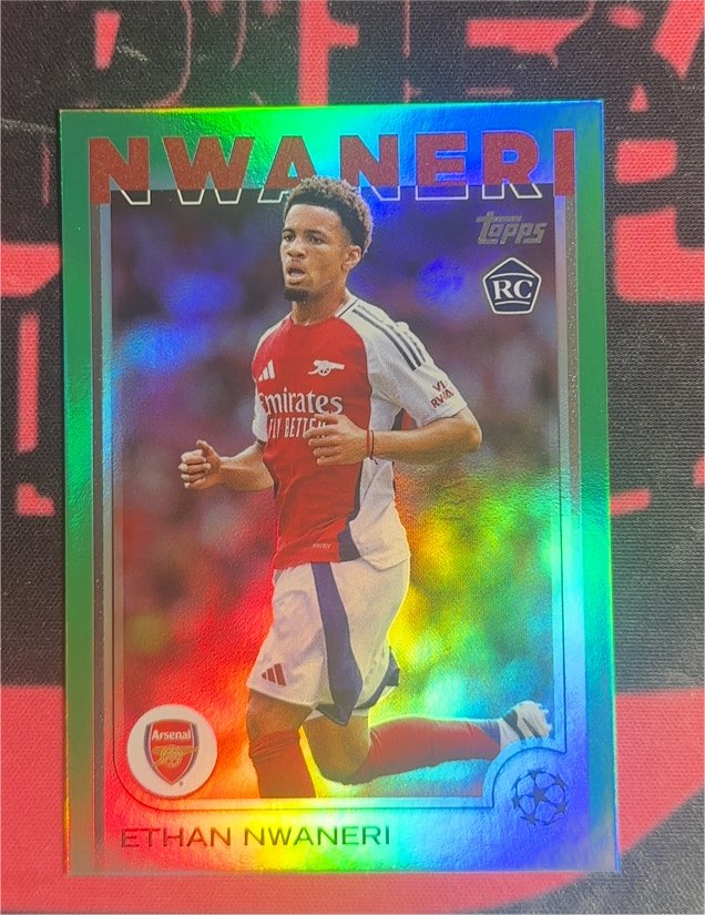2024-25 Topps UEFA Club Competitions #158 Ethan Nwaneri — front
