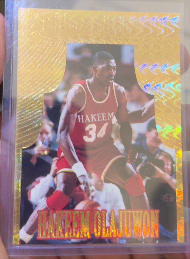 1995 Classic Pacific Prism The Dream #DS4 Hakeem Olajuwon — front