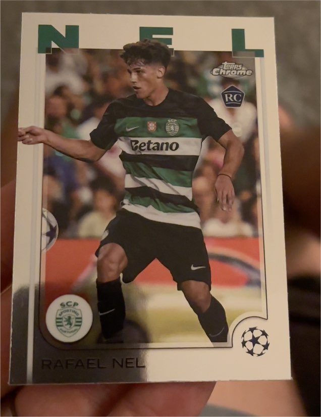 2024-25 Topps Chrome UEFA Club Competitions #132 Rafael Nel — front