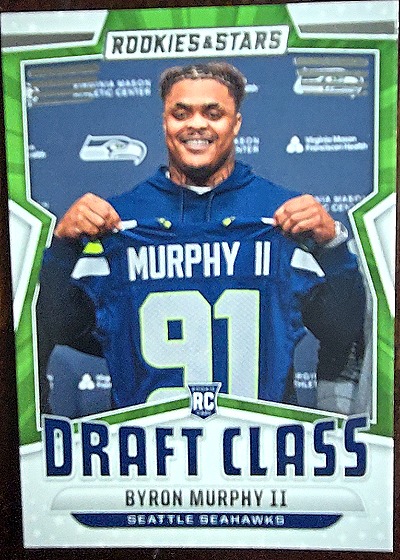 2024 Panini Rookies & Stars #DC-BMY Byron Murphy II Draft Class — front