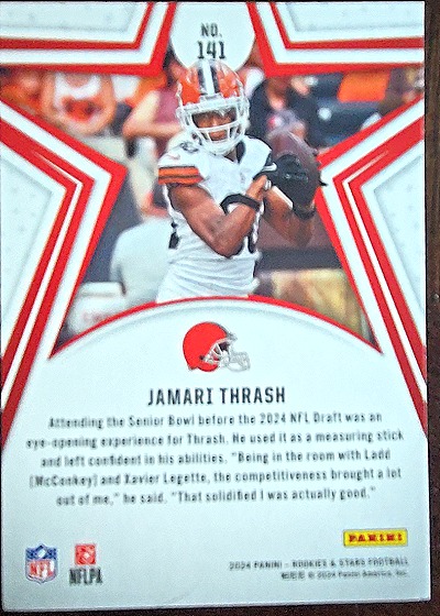 2020 Panini Rookies & Stars #141 Jermaine Burton — front