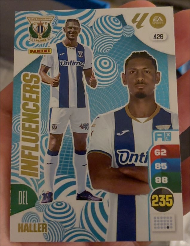 2024 Panini Adrenalyn XL #426 Del Haller — front