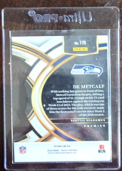 2023 Panini Select #170 DK Metcalf — front