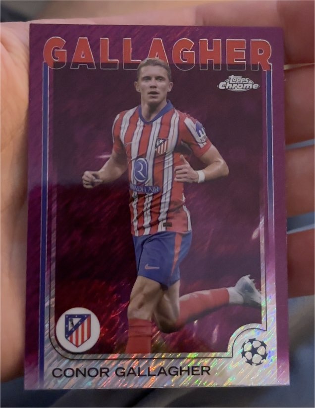 2024-25 Topps Chrome UEFA Club Competitions #35 Conor Gallagher — front