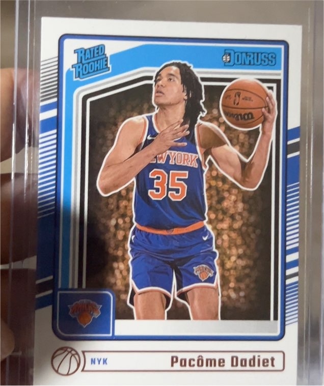 2024-25 Donruss #211 Pacôme Dadiet — front