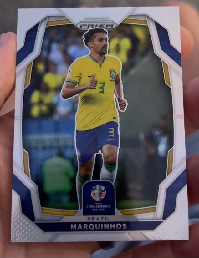 2024 Panini Prizm CONMEBOL Copa America #28 Marquinhos — front