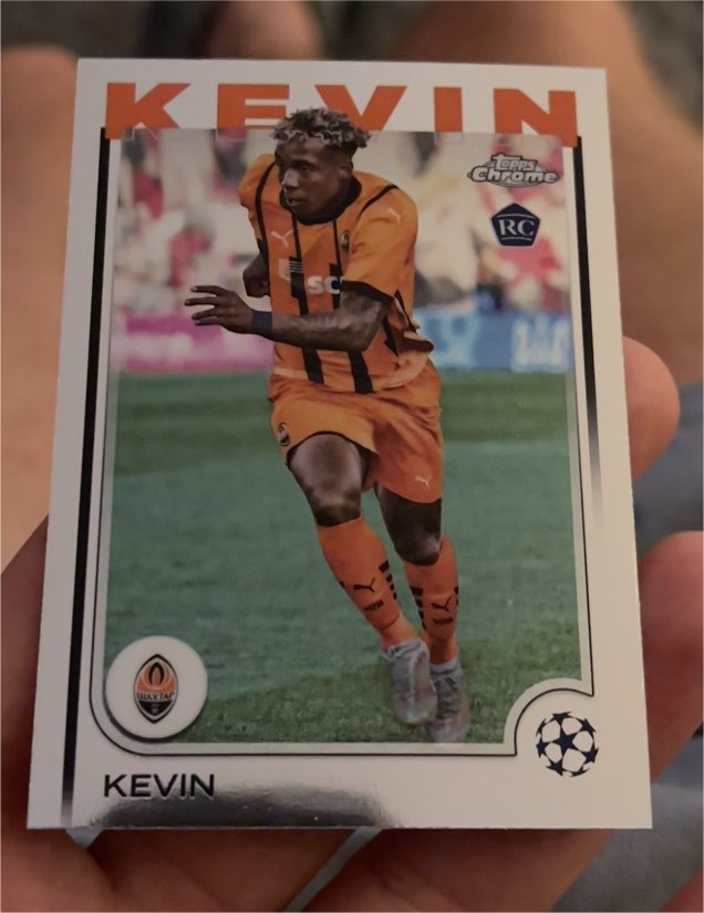 2024-25 Topps Chrome UEFA Club Competitions #157 Kevin — front