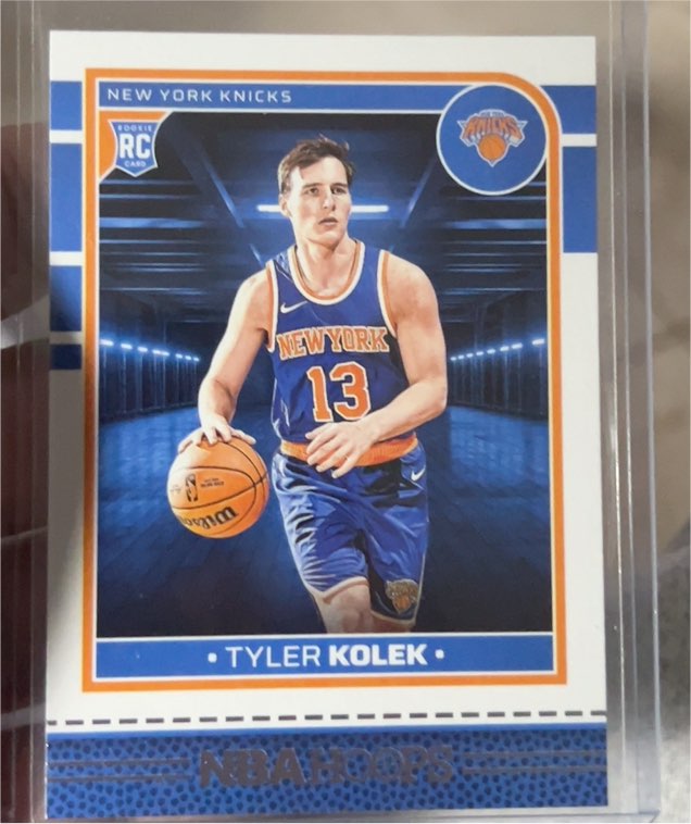 2024-25 Panini NBA Hoops #264 Tyler Kolek — front