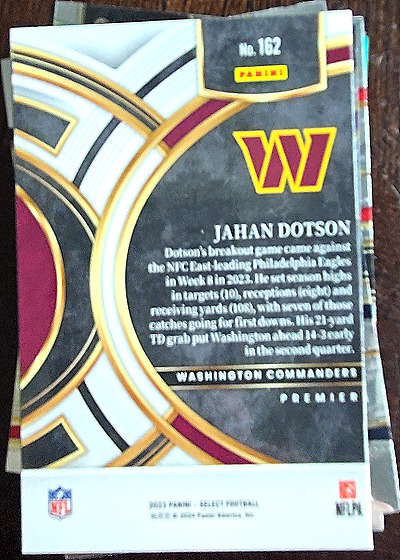 2023 Panini Select #162 Jordan Addison Turbo Charged — front