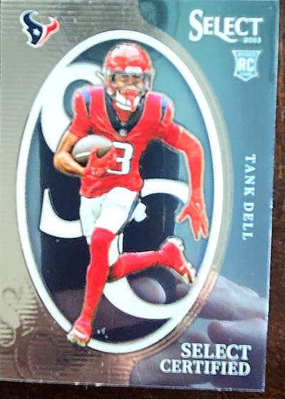 2023 Panini Select #CRO-NTD Tank Dell Select Certified Rookies — front