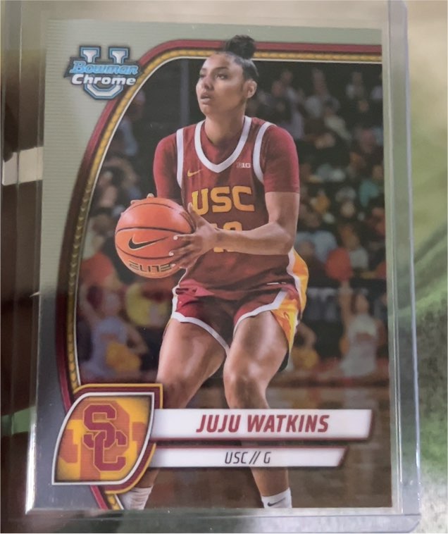 2024 Bowman Chrome University #37 Juju Watkins — front