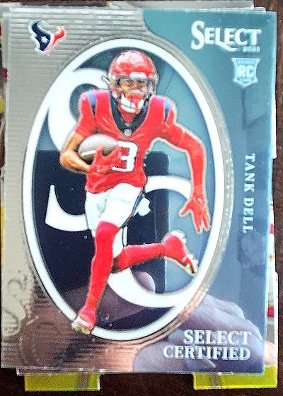 2023 Panini Select #CRO-NTD Tank Dell Select Certified Rookies — front