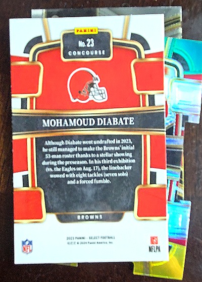 2023 Panini Select Concourse #23 Mohamoud Diabate — front