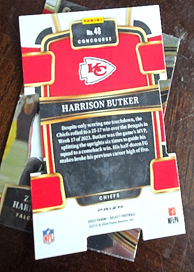 2023 Panini Select Concourse #48 Harrison Butker — front