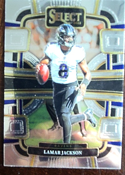 2023 Panini Select Football #7 Lamar Jackson — front
