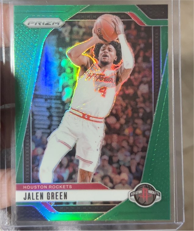 2024-25 Panini Prizm #102 Jalen Green — front