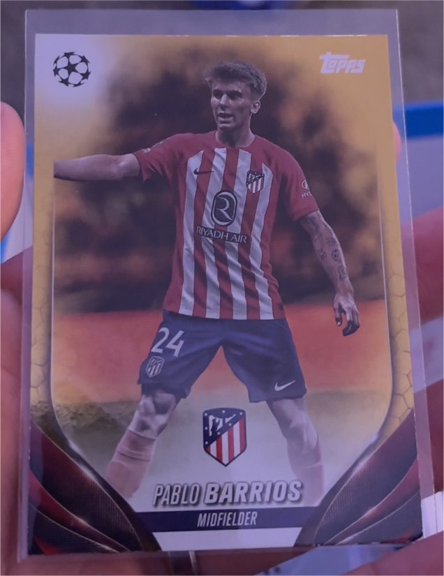2023-24 Topps UEFA Club Competitions #139 Pablo Barrios — front