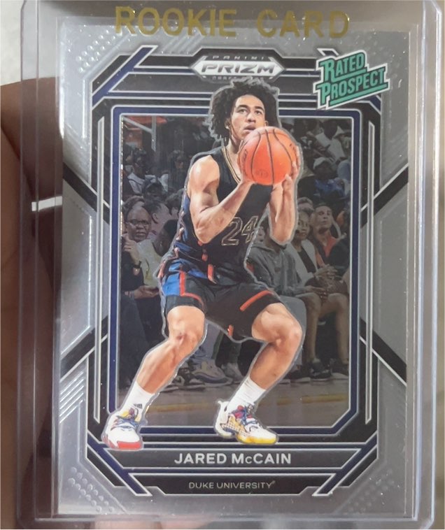 2023-24 Panini Prizm Draft Picks #43 Jared McCain — front