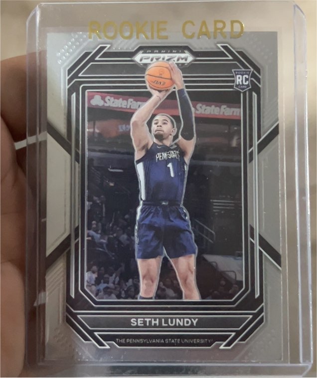 2023 Panini Prizm Draft Picks #46 Seth Lundy — front
