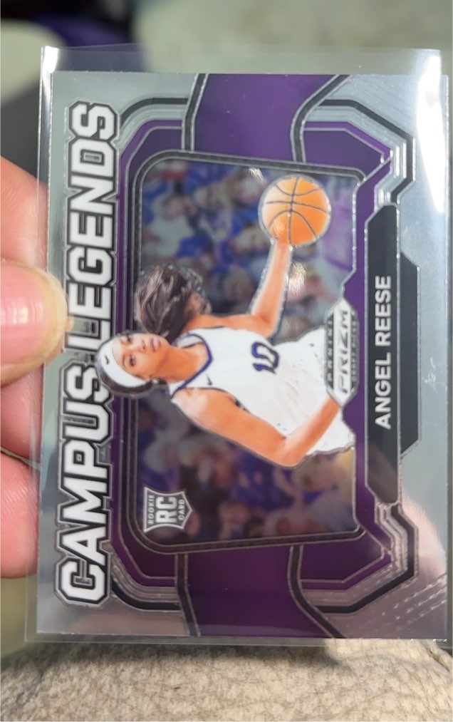 2024 Panini Prizm Draft Picks #4 Angel Reese Campus Legends — front