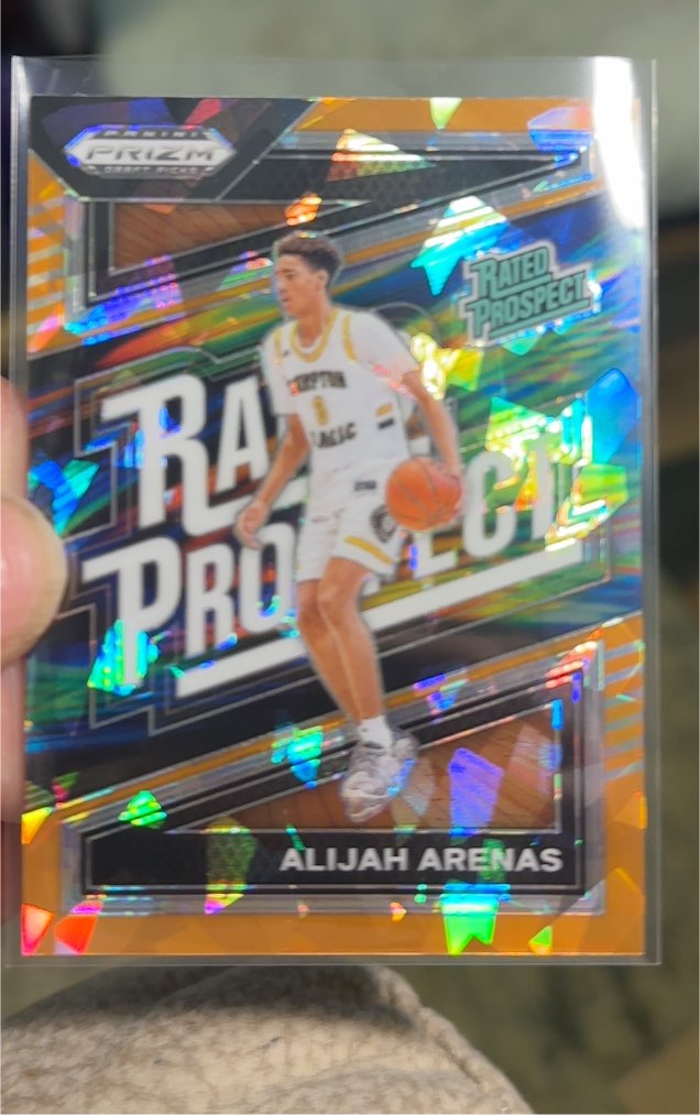 2024 Panini Prizm Draft Picks #6 Alijah Arenas Rated Prospect — front
