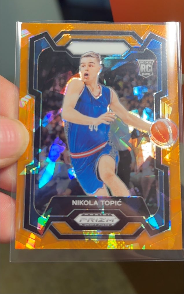 2024 Panini Prizm Draft Picks #10 Nikola Topić — front