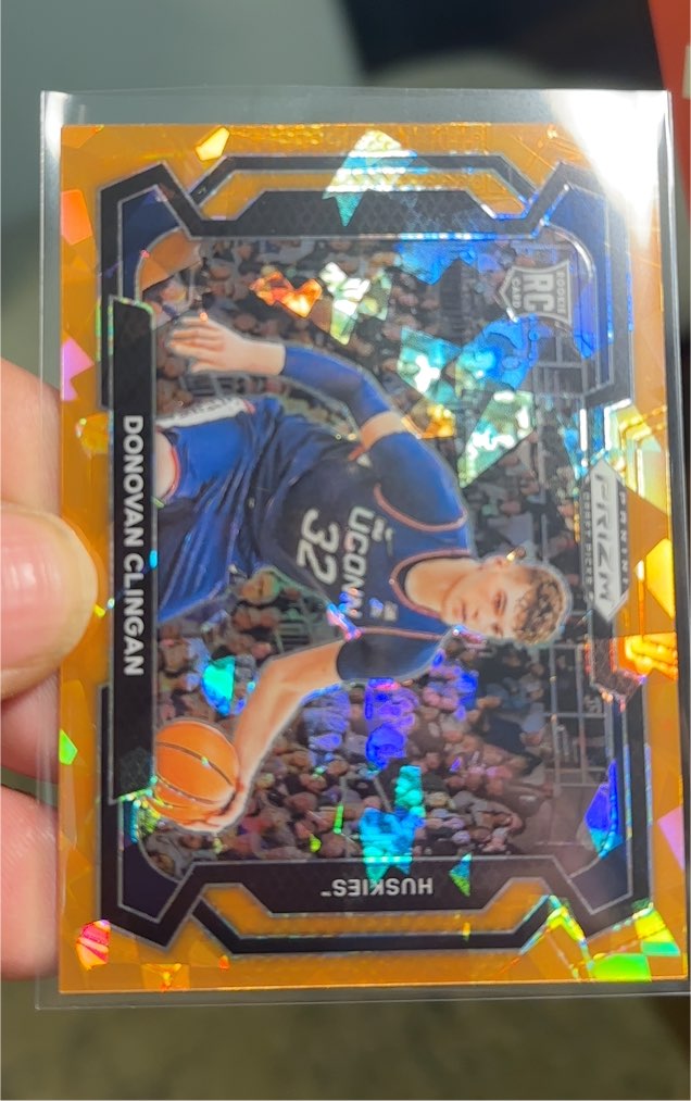 2024 Panini Prizm Draft Picks #38 Donovan Clingan — front