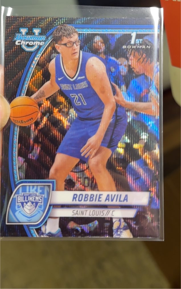 2024-25 Bowman Chrome University #61 Robbie Avila — front