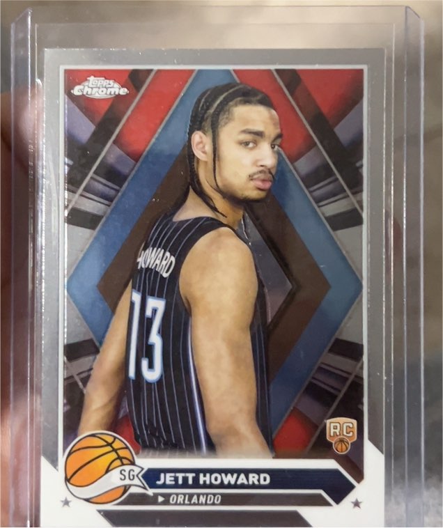 2023-24 Topps Chrome #6 Jett Howard — front