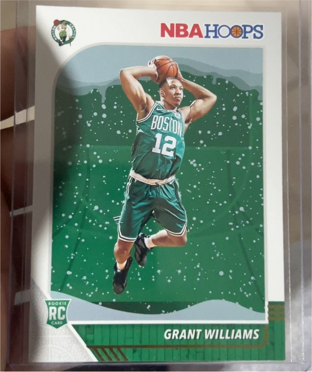 2019-20 Panini NBA Hoops Winter #218 Grant Williams — front