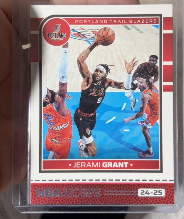 2024-25 Panini NBA Hoops #136 Jerami Grant — front