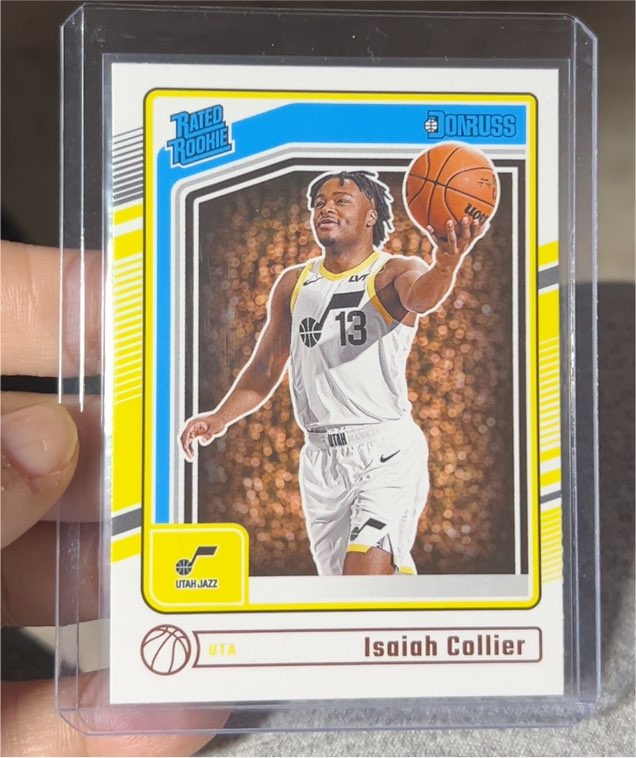2024-25 Donruss #237 Isaiah Collier Rated Rookie — front