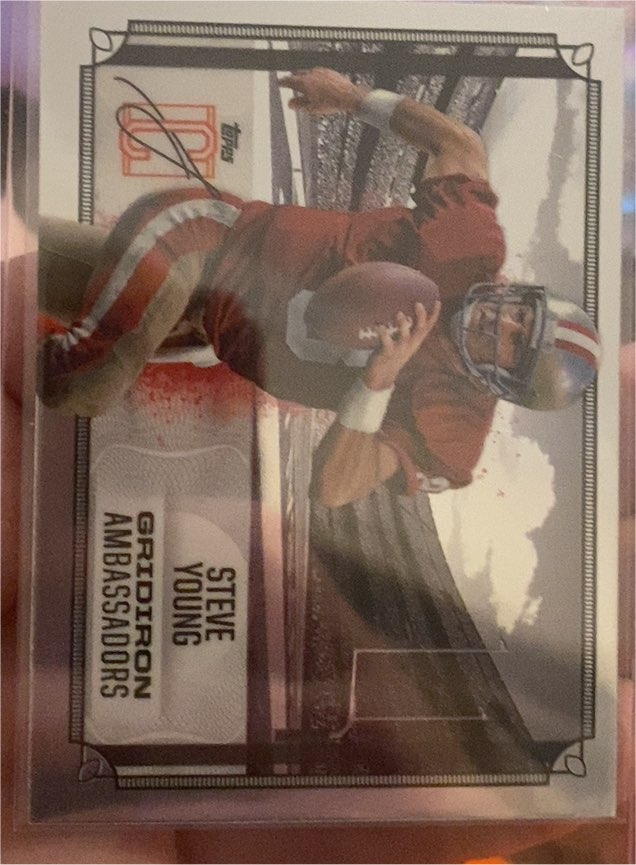 2024 Topps Signature Class #GA-20 Steve Young — front