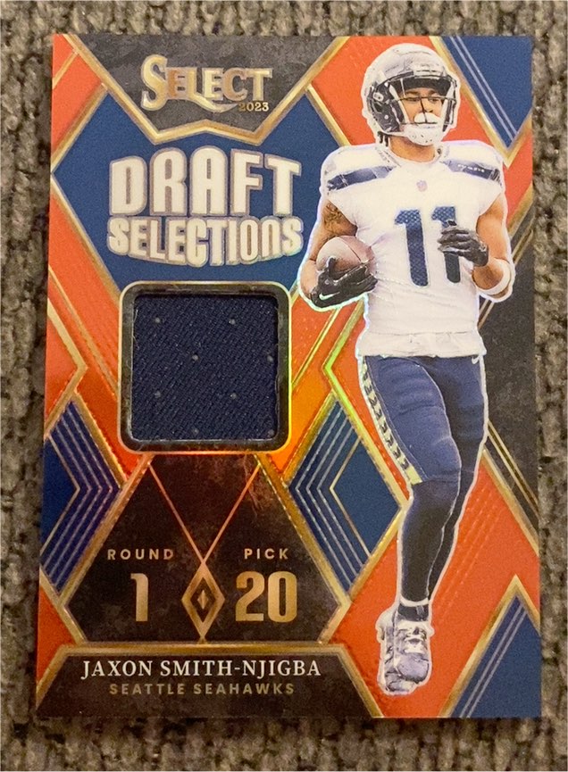 2023 Panini Select Draft Selections #DSM-JSN Jaxon Smith-Njigba — front